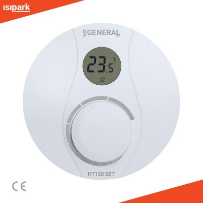 Wireless Digital Room Thermostat Calibration Settings Easy to Use - HT120 SET