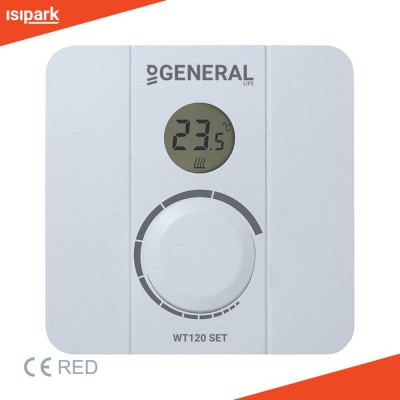 Wireless Room Thermostat Easy to Use Best Priced  WT120 SET